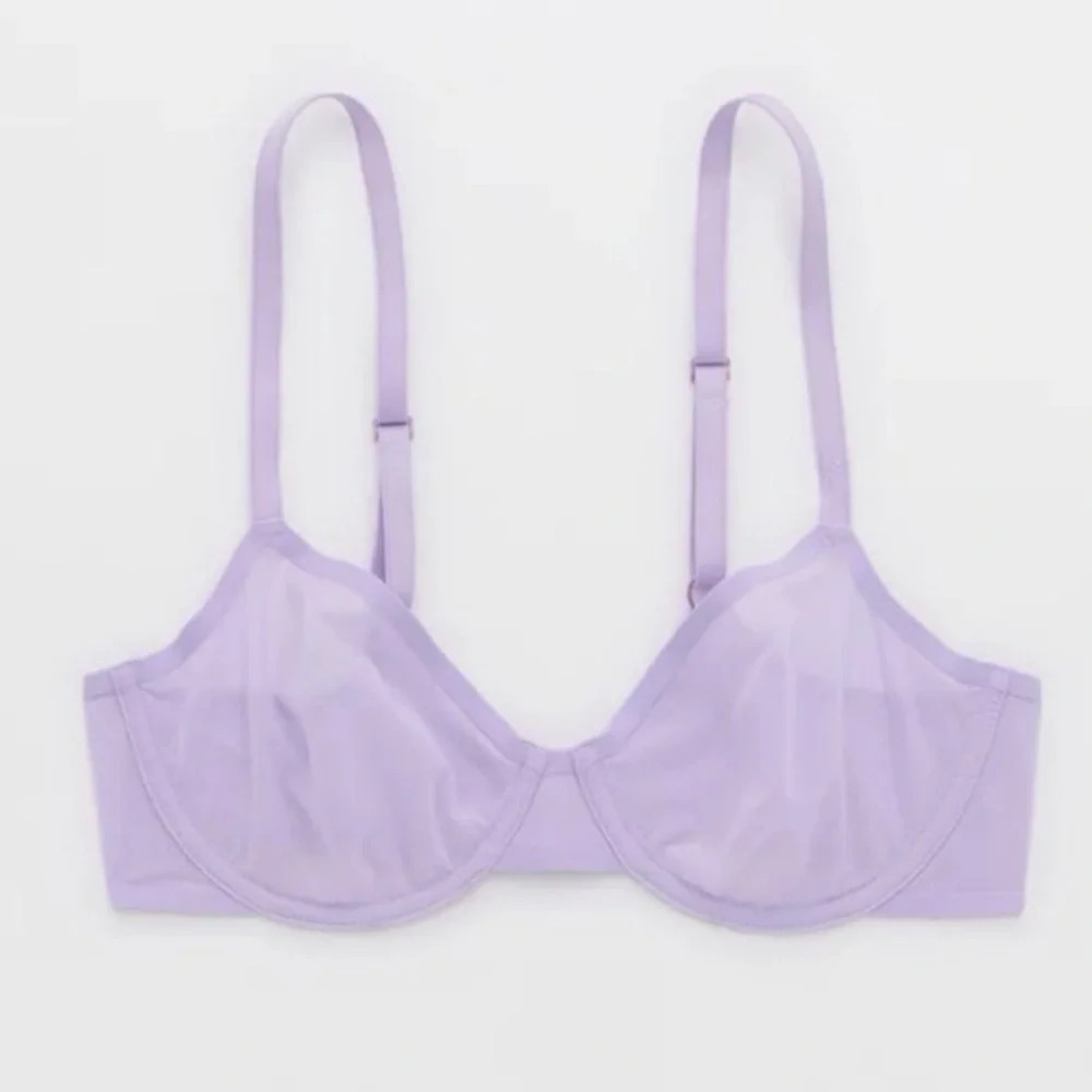 Aerie Smoothez Full Coverage Lilac Bra NWT